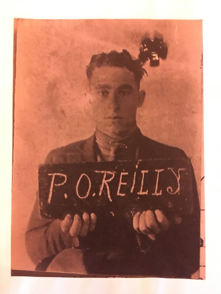 1920 photo of Patrick O'Reilly
